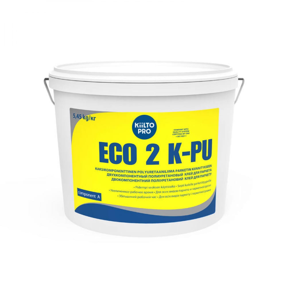 Двухкомпонентный полиуретановый клей Kiilto ECO 2K-PU 6кг